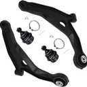 SCITOO 4pcs Front Suspension Kit Lower Control Arm Lower Ball Joint Fit 2011-2014 For Chrysler 200 2007-2010 For Chrysler Sebring 2008-2014 For Dodge Avenger 2009-2015 For Dodge Journey