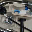 Delta Faucet Trinsic Brushed Nickel Kitchen Faucet, Kitchen Faucets with Pull Down Sprayer, Kitchen Sink Faucet, Faucet for Kitchen Sink with Magnetic Docking Spray Head, Arctic Stainless 9159-AR-DST