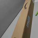 Randall Manufacturing 1/4" Plastic Sliding Door Track (Black, 4 FT Long)