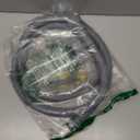 Universal Washing Machine Drain Hose, 6.5ft Flexible Dishwasher Hose Extension Kit for Portable Sink & Dehumidifier with 4 Clamps, 1 Adapter & U-Bend Holder (6.5feet)