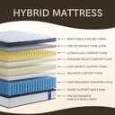 Twin Hybrid Mattress, 12 Inch Medium Firm