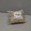 decorUhome Faux Fur Christmas Throw Pillow Covers 22x22 Set of 2, Decorative Soft Plush Striped Neutral Couch Euro Pillow Covers with Velvet Back for Sofa, Bed, Living Room Home Decor, Khaki Brown