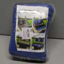 Golf Cart Seat Covers Fit for Club Car Precedent Club Car Tempo Yamaha G29 Front Seat Covers Stretchy Breathable Washable Regular Cushions Cover No Nails Required Easy to Install Black & Blue