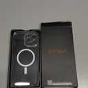 CANSHN Magnetic Compatible with iPhone 16 Pro Case Clear, Upgraded [Full Camera Protection] [Compatible with Magsafe] Non-Yellowing Protective Shockproof Bumper Phone Cover 6.3 Inch - Clear