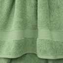 Cotton Paradise 100% Cotton Turkish Towel Set, Soft Absorbent Quick Dry, 6 Piece Towel Set, Sage Green