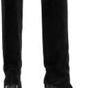 AllSaints Women's Roberta Suede Boot (Black, Size 9M)