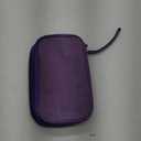 FYY Electronic Organizer, Travel Cable Organizer Bag Pouch Electronic Accessories Carry Case Portable Waterproof Double Layers Storage Bag for Cable, Cord, Charger, Phone, Large Size, Dark Purple