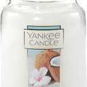 Yankee Candle Coconut Beach Scented Classic 22oz Large Jar Single Wick Candle Over 110 Hours of Burn Time Ideal for Gift-Giving Special Occasions