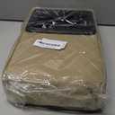 Car Center Console Armrest Pillow, 13.19"7.87" Leather Car Arm Rest Cover, Memory Foam Auto Armrest Cushion with Cup Holder Phone Slot, Universal Vehicle Middle Console Cushion Pad (Beige)