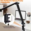 Hair Dryer Stand, Multi Angle Adjustable Blow Dryer Stand Hands Free with Universal Clamp - Allow You to Dry Hair Hand Freely