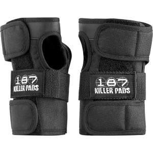 187 Killer Pads Wrist Guards Ideal for Skateboarding, in-Line Skating/Rollerblading and Roller Derby (Black, Medium)