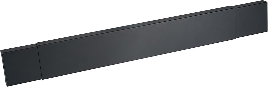 Stanbroil Smoke Guard for 28.5 to 48-Inch by 4-Inch Fireplaces, Black Powder-Coated Finish