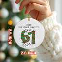 67 Christmas Ornament 2025 | Funny 6 7 Meme Ornament | Funny Christmas Ornaments 2025 | 67 Gifts for Kids Teens Gen Alpha | Stocking Stuffers for Teens