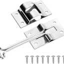 Lonffery Rv Door Latch, RV Door Holder, 304 Stainless Steel Trailer Latch, 4 inches