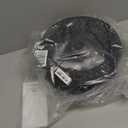 Rattan Ceiling Light Fixture, 3Light Bohemian Modern Woven Ceiling Light, Black Boho Flush Mount Ceiling Light for Bedroom Living Room Dining Room, Bulb Not Included, Black