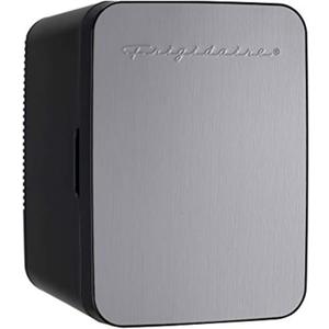 Frigidaire Portable 10L, 15-can Mini Fridge Brushed Stainless Rugged Refrigerator, EFMIS188-SS