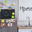 Magnetic Chalkboard Wallpaper Stick and Peel, 36" x 48"Chalk Board Contact Paper with Adhesive on Wall for School, Office, Kitchen Fridge, Drawing