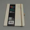 Happy Planner Undated Guided Disc-Bound Journal, 80 Pages, A5 Size, Wellness Layout, Ivory