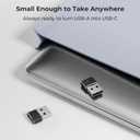 Basesailor USB to USB C Adapter 3 Pack,Type C Female to USB A Male Cable Converter for MacBook Pro, iMac, PC, Laptop, Computer, Samsung Galaxy Note 20 S20 S21 S22 S23,Google Pixel 5 4 4A 3 3A 2 XL,OTG