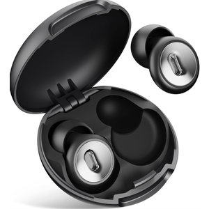 Fioobie Ear Plugs For Sleep - Lab-Certified Noise Cancelling Earplugs For Deep Focus, Travel, Sensitivity | Comfortable & Reusable Silicone | 46 DB Hearing Protection