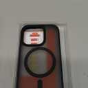 TORRAS for iPhone 16 Pro Case Translucent Matte Black | Compatible with MagSafe, Military Grade Drop Protection, Stronger Magnetic, Shockproof Airbag, Camera Control, Color Buttons, Slim Anti-Scratch