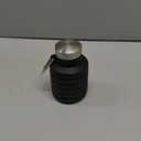 Collapsible Water Bottles 17oz, Portable Leak-Proof Travel Water Bottle, Reusable BPA Free Silicone Foldable Water Bottle with Carabiner for Gym, Traveling, Camping, Hiking, Sports(Black+Blue)