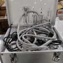 Portable Veterinary Dental Delivery Unit with Air Compressor and Suction System for Veterinary Dental Clinic and Pet Clinic (4-Hole Handle)