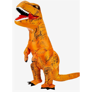 Inflatable Dinosaur Costume Adult&Kid, Blow Up Inflatable Trex Costume for Halloween Themed Party Cosplay