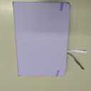 Deziliao Lined Journal Notebooks with Pen Loop, Hardcover Notebook Journal for Work, 100Gsm Premium Thick Paper with Inner Pocket, Medium 5.7"x8.4", Purple, Ruled