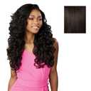 Sensationnel Instant Weave Half Wig - 23 Synthetic Blendwig Adjustable Drawstring for Seamless Hair Blending (2 DARKBROWN)