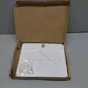 Ywlake White Wedding  Box with Lock and Slot Acrylic Money Cash Post Thanks Card Box Large Letter Envelope Cards Holder Boxes for Reception Anniversary Birthday Party Bridal Baby Shower