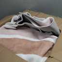 STARUIA Boho Rainbow Rug for Girls Bedroom, Large Area Rug 5x7 Washable Kids Rugs for Playroom Tent Castle, Non-Slip Soft Play Mat Carpet Nursery Rugs for Kid Room Classroom Dorm (Morandi)