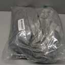 AGITVPS Upgrade Inflatable Baby Seat with Tray for Babies 3-36 Months, Built in Air Pump Bumbo Seat with Tray, Baby Chair Sit Me up Floor Seat for Baby, Learning to Sit&Feeding (Velvet Pillar-Gray)