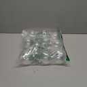 10-Pack Clear Plastic Ornaments, 80mm Clear Plastic Refillable Decorative Ball, 3.15 inch Christmas Fillable Balls for DIY Crafts, Christmas Tree Decoration, Wedding Party, Christmas House Decoration