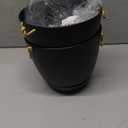 8 inch Hanging Planters, 2 Pack Self Watering Hanging Pots with 20oZ Deep Reservoir for Indoor Outdoor Plants Flowers, Black