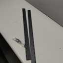 2 Pcs Heavy Duty Piano Hinge 30 Inch x 3 Inch Width, True 0.060'' Thick Stainless Steel Black Piano Hinge for Heavy Duty Cabinet, Door, Toolbox, Wooden Box, Metal Plate, Furniture, Industrial Project