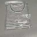 Girls Summer Shirts Kids Striped Ruffle Sleeve T Shirts Crew Neck Casual Tops Cute Short Sleeve Tees