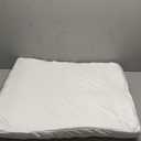 Bedsure Orthopedic Dog Bed Medium Size Dogs - Washable Medium Dog Cat Bed Waterproof, Comfort Pet Couch Sofa with Washable Removable Cover, Pets Bed with Nonskid Bottom, Plush-Black, 28"