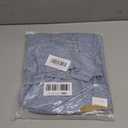 DOLNINE Womens-Plus-Size-Tops Trendy Puff Long Sleeve Shirts Cute Crewneck Pleated Blouses Lightweight Loose Fit Sweatshirts (3X-Large, 01_light Blue)