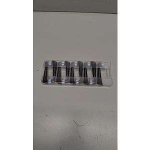 10 Pack IO Replacement Heads Compatible with Oral B IO 2/3/4/5/6/7/8/9/10/Deep Clean Series Electric Toothbrush, Brush Heads Refill Compatible with Oral B IO for Teeth and Gums Care (Black)