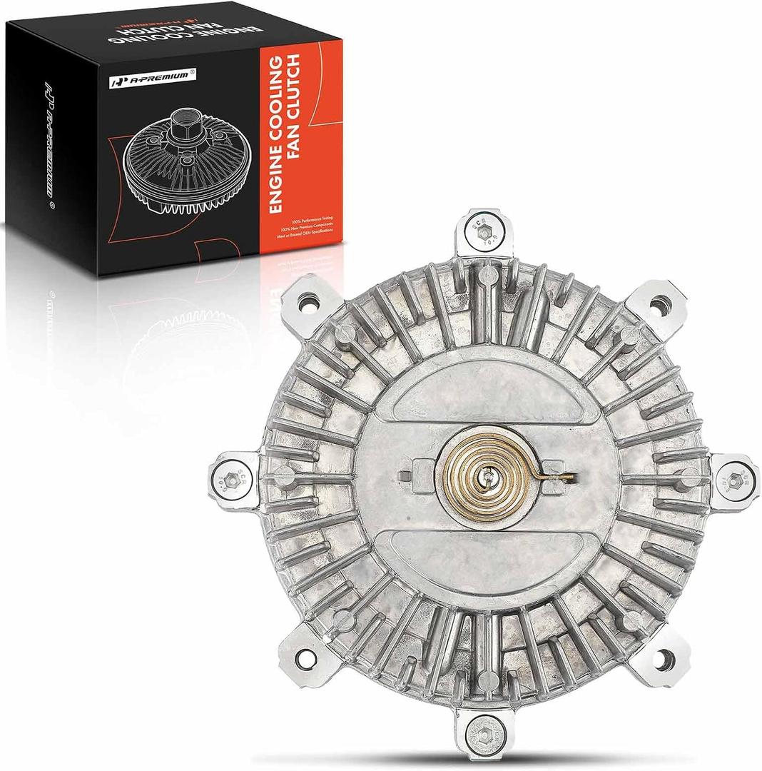 A-Premium Engine Cooling Fan Clutch Compatible with Chevrolet Tracker 1999-2004 & Suzuki Grand Vitara 1999-2005, Sidekick, Vitara, XL-7, 1.8L 2.0L 2.5L 2.7L, Replace# 17120-77E05, 1712077E05