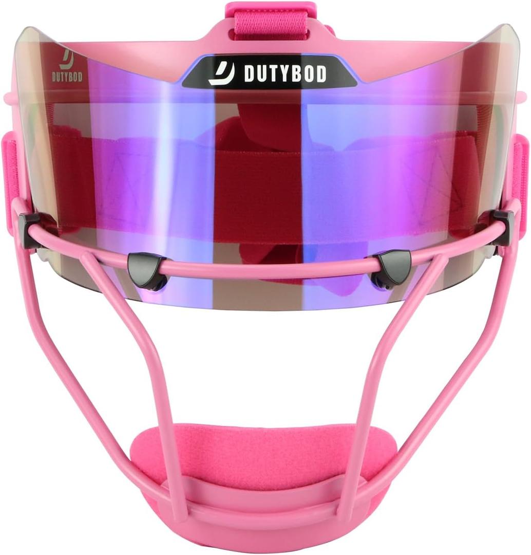 Softball Face Mask Lightweight and Comfortable with Wide Field Vision fit All Ages - Durable and Safety Softball Face Mask Sets, 
Size	7.48 inches (W) x 7.87 inches (L)
