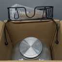 2 Gallon Glass Drink Dispenser with Stand and Stainless Steel Spigot, Mason Jar Drink Dispensers with Lids, Large Glass Water Beverage Dispenser for Lemonade, Iced Tea, Juice, Punch, Parties