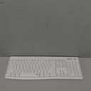 Logitech MK295 Wireless Mouse & Keyboard Combo with SilentTouch Technology, Full Numpad, Advanced Optical Tracking, Lag-Free Wireless, 90% Less Noise - Off White