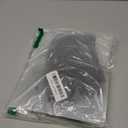 Zhanmai 2 Pairs Thigh High Men's Compression Socks 20-30 Mmhg Compression Stocking with Silicone Grip Men's Dress Socks (Large)