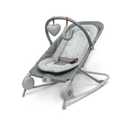 Summer by Ingenuity 2-in-1 Bouncer & Rocker Duo (Heather Gray) Convenient and Portable Rocker and Bouncer for Babies Includes Soft Toys and Soothing Vibrations