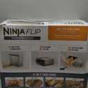 Ninja Air Fryer Toaster Oven Combo | 8-in-1 Functionality | Flip Up & Away for Storage Space | Air Fry Basket, Sheet Pan, Wire Rack & Removable Crumb Tray |1800 Watt | Stainless Steel | SP151, 17.01 in L X 15.75 in W X 7.68 in H