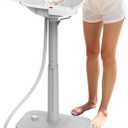 Portable Sink Hand Wash Station - 18L Capacity with USB Port or Battery Powered, Lightweight Outdoor Sink for Travel, Outdoor, Camping - Includes Soap Dispenser & Towel Holder (White)