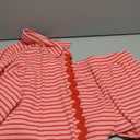 Womens Pajamas for women Set Striped Short Sleeve Button Down Tops and Shorts Loungwear Pjs Lounge Set, Size: L