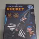 Mafbeanl Rocket Launcher for Kids, Self Launching Motorized Air Rocket Toy, Outdoor Toys for Ages 8-12, Model Rockets with Parachute Safely Land, Spaceship Launch up to 200 ft Birthday Gifts for Boys (Blue)